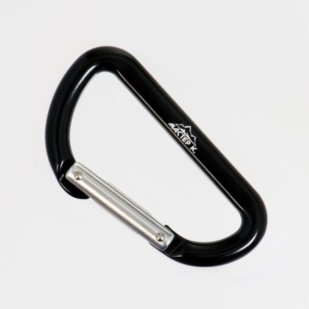 Carabiner with a latch, 7.5x4 cm, mix