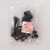 Bracket for training mannequins, universal, 8 x 23 cm, black color