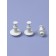 A set of plunges of confectionery shares "Cloud", 3 pcs