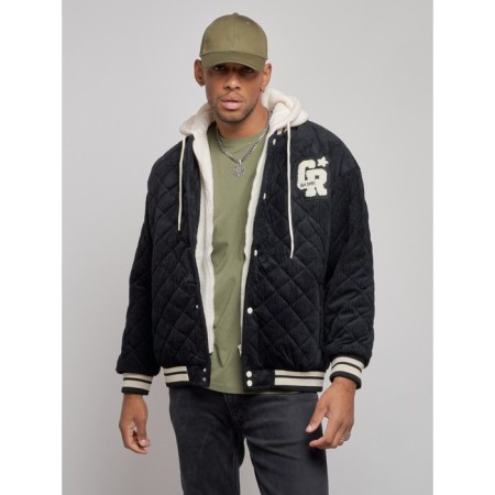 Male bomber, size 48, black color-7
