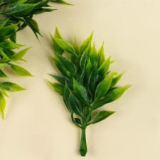 A branch of greens, size 1 pc. - 8 × 5 × 5 cm, set 3 pcs.