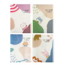 A4 folder with 40 transparent files 