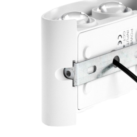 Front Farrier "Semesfer", FSD-072, 4 W, 4000K, 2 rays, IP65, 220 V, plastic, white 1008420-8