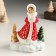 Souvenir Polystone "Snow Maiden with a bunny in the forest" 9.8x8x12.2 cm