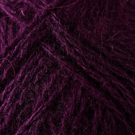 Yarn "Tenderness" 60% acrylic, 40% goats fluff 230m/100g (blackberry)-2