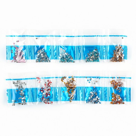 New Year's diamond mosaic on the suspension "New Year! Squirrel ", 7 x 10 cm, set for creativity-4