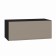 Cabinet hinged sidney 16.314.02, 840 x 412 x 348, anthracite/Vellyuto Kapuchino