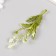 Artificial plant for creativity "Flowers with sharp leaves" set of 6 pcs 11.5 cm