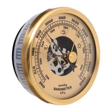 Barometer with gear, mechanical, wall, d = 7cm-1