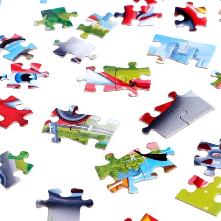 Children's puzzle "Cool races No. 6", 54 elements-2