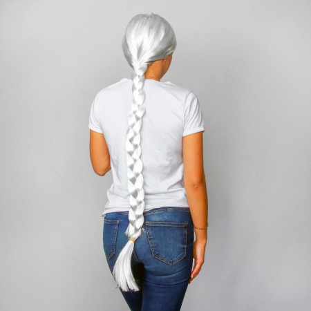Carnival wig "Beauty", with a scythe-1