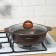 Granit Ultra, 3 l, 3 l, d = 28 cm, glass cover, anti-stick coating, brown color