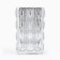Vase "Monard" made of glass, silver 25*13.5*9.5 cm