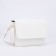 Bag's bag with lightning, long belt, white color