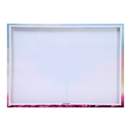 Picture on canvas "Violet Heart" 50*70 cm-2
