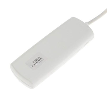Extension cord Luazon Lighting Eco, 3 sockets, 2.7 m, 10 A, 2200 W, PVS 2x0.75 mm2, without salary, white-3