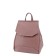 B2656 Bag-rugzak, clip department, powder color 32x24x12cm