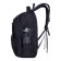 Youth backpack 48 x 32 x 18 cm, ergonomic back, Merlin, XS9232 Black