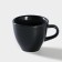 Porcelain coffee coffee "Watercolor", 70 ml, black color