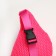 Lightning waist bag, pink color