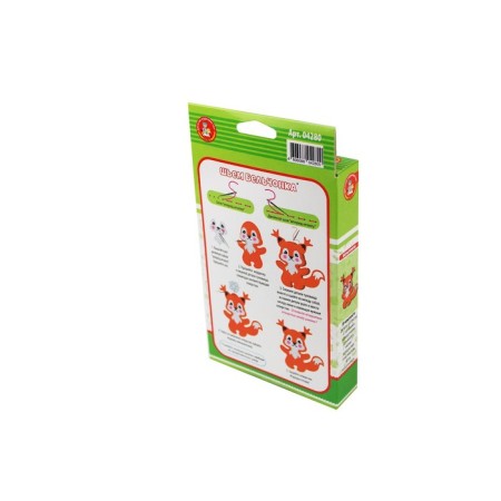 Set for creativity: soft toy made of felt "squirrel"-3