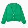 Cardigan female, dark green color, one size (42-46)