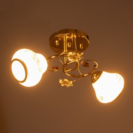 Ayon chandelier 2x40W E27 Gold Model: 2612380-2