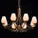 Palermo chandelier, size 93x285x93 cm, 480W 8xe27 IP 20