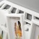 Photo frame plastic in 5 photos 10x10, 10x15 cm "Map" White 44x55 cm