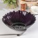 Glass salad "Amethyst", 2.3 l, d = 30 cm, purple color