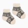 Nosk children's woolen “white snowflake”, dark gray color, size 12