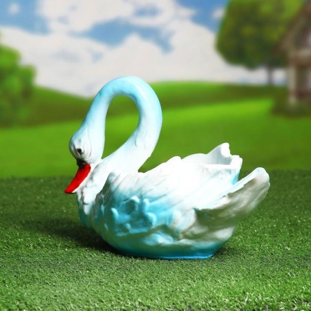 Figure Kashpo "Swan" Small 32x16x23cm-1