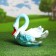 Figure Kashpo "Swan" Small 32x16x23cm