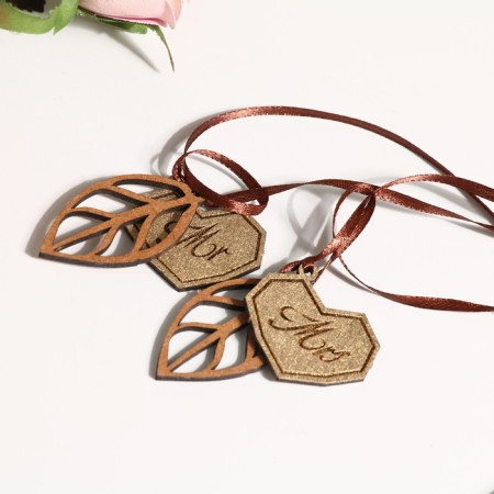 Wedding set "stylish", oak, 3pcs, MDF-10
