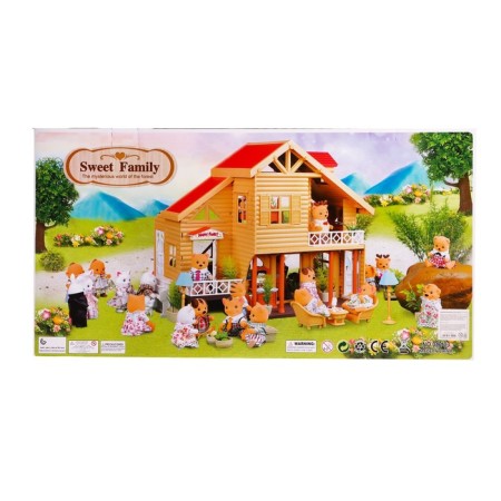 House-dacha for animals, with furniture and accessories-11
