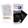 Set for creativity: manufacture of toppers, coloring-strokes and engraving "Cosmos"