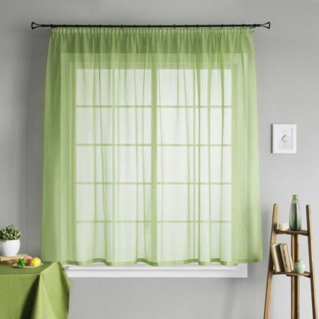 Curtain "tay", size 300x180 cm, green color