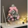 Christmas tree decor "Surprise in the bag" 31x17 cm, pink