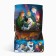 Gift folding box with 3D, cold heart, 15x15x7 cm