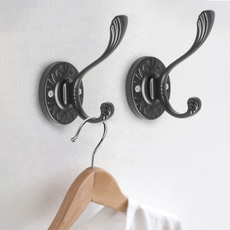 Furniture hook Cappio Gloria, two -rod, black-8
