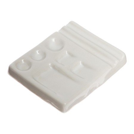 Rectangular “brushes” palette palette 8.5 x 9.5 cm, 6 cells, ZHK-1