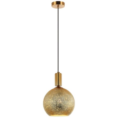 Suspended Col, COLOURE 1XE27 40W, size 24.5x24.5x39-150 cm, bronze color