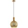 Suspended Col, COLOURE 1XE27 40W, size 24.5x24.5x39-150 cm, bronze color