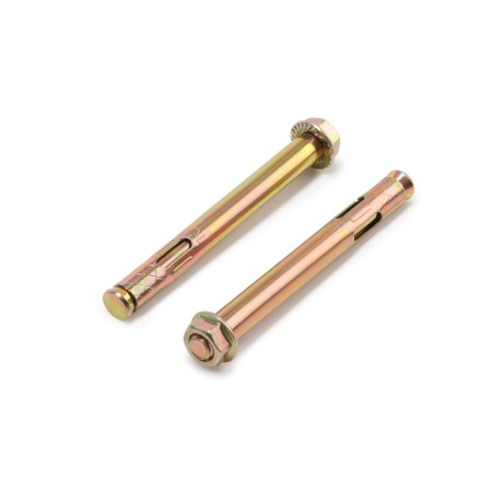 Tundra anchor bolt, with a nut, galvanized, 10x100 mm, 75 pcs