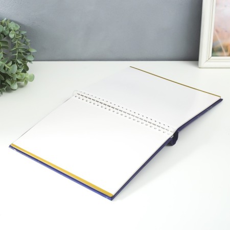 Photo album magnetic 20 sheets "Traveling into space" 29x24x2 cm-2