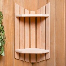 Corner shelf from alder, level 2