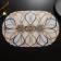 Openwork napkin for the table "Flower", 45 × 30 cm, white color