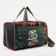 Fitness bag with a zipper, shoe department, outer pocket, black color/hack