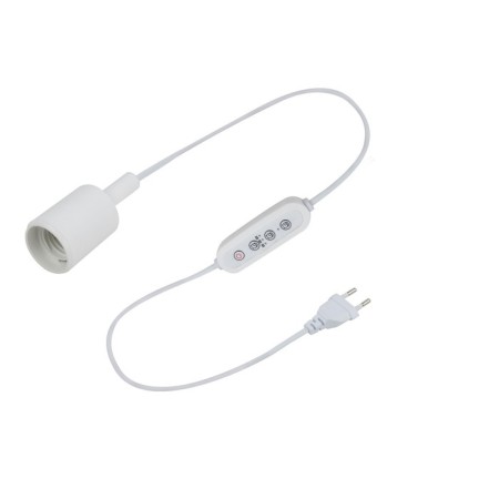 Fito-Time Holder E27 era lamp for plants with a wire and a phytolamp timer with a basement E27-3