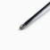 Arrow for onions, fiberglass, black, plumage - blue, 71 cm